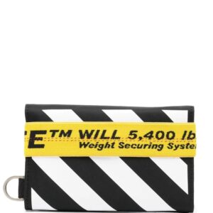 Off-White  Diag-stripe wallet