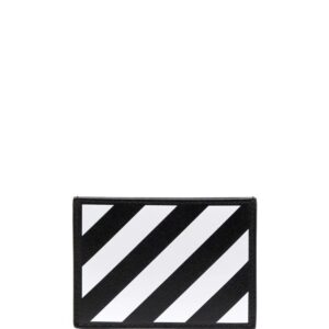 Off-White  Diag striped card holder