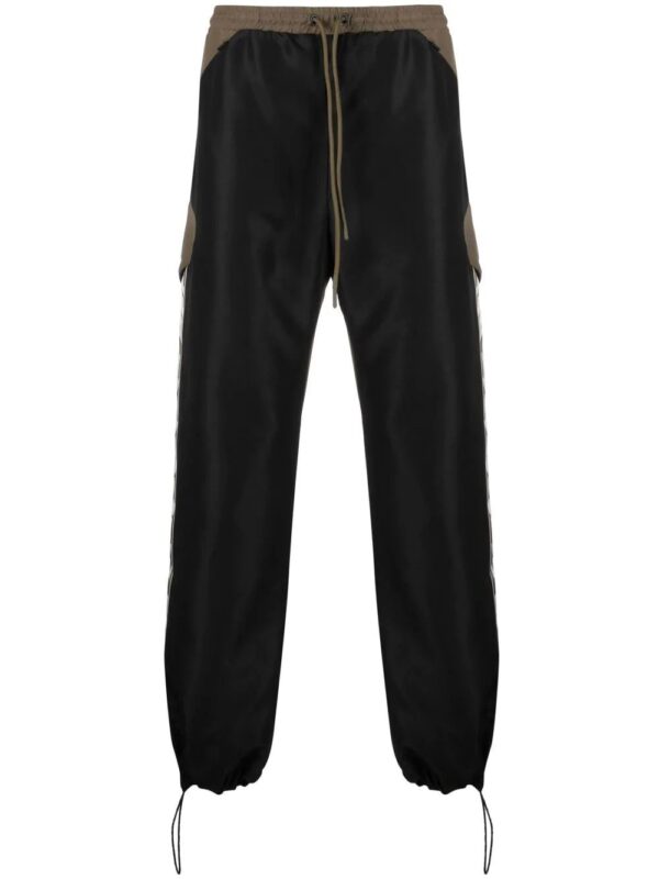 Off-White  logo-tape panelled track pants