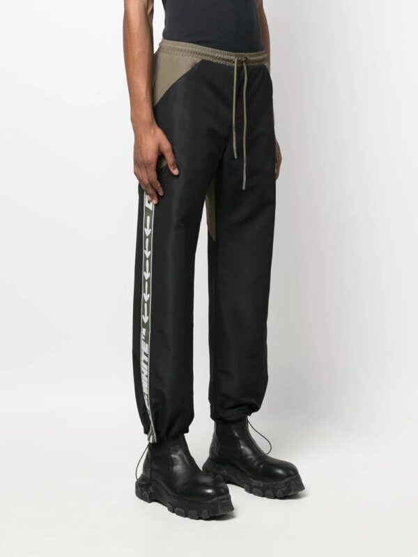 Off-White  logo-tape panelled track pants - Image 3