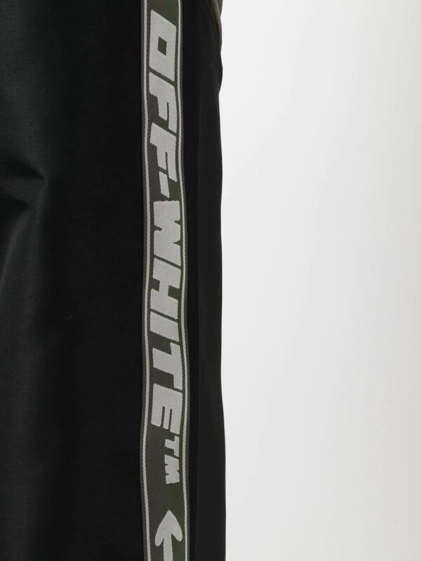 Off-White  logo-tape panelled track pants - Image 4