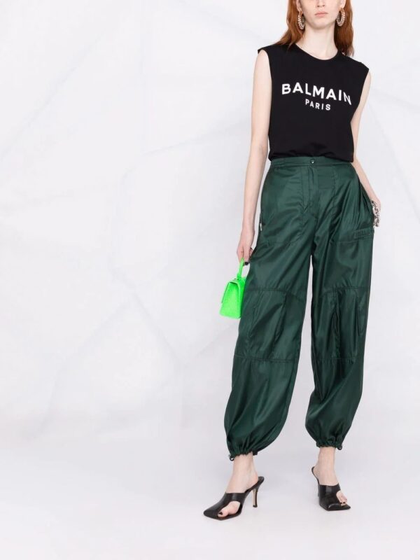 Balmain  logo-print tank top - Image 2