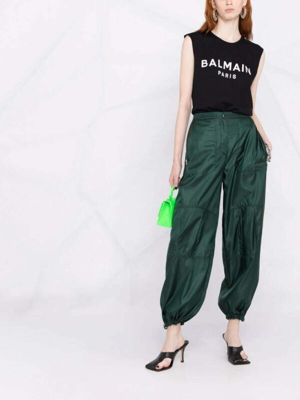 Balmain  logo-print tank top - Image 2