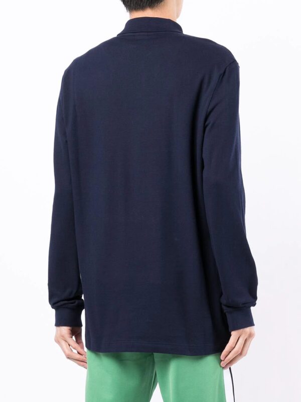 Lacoste logo-patch cotton polo shirt - Image 4