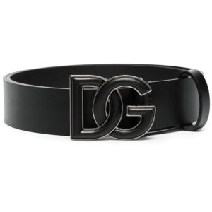 Dolce & gabbana  DG logo plaque belt