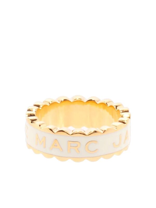 Marc Jacobs  The Medallion scalloped ring
