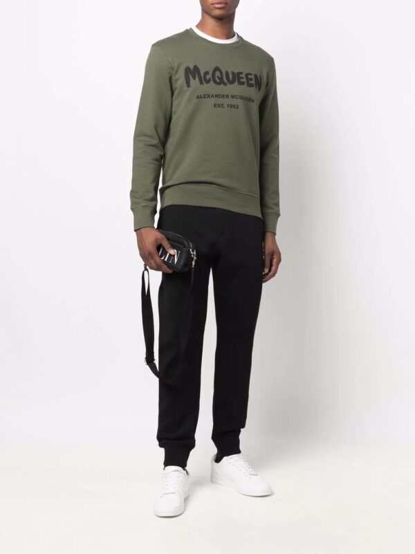 Alexander McQueen  logo print sweatshirt - Image 2