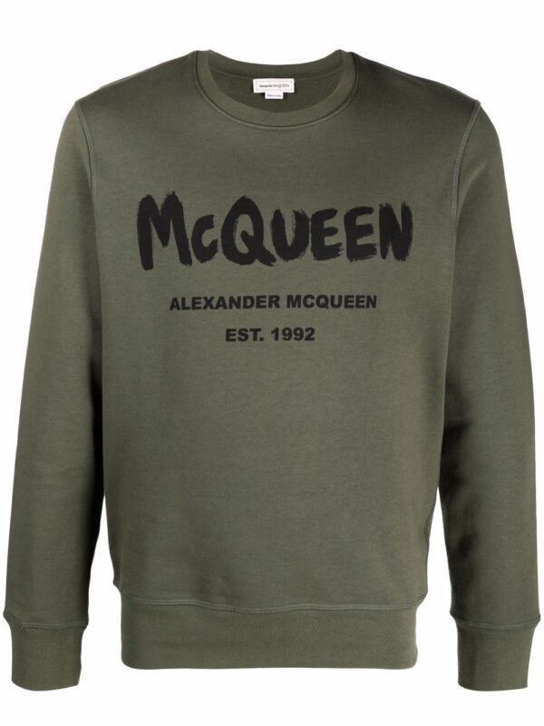 Alexander McQueen  logo print sweatshirt