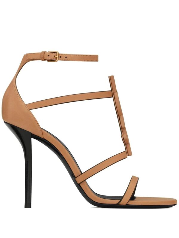 Saint Laurent  logo strappy sandals
