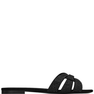 Saint Laurent  Tribute flat sandals