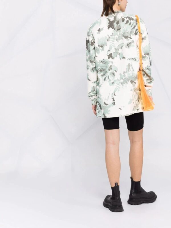 Off-White  abstract-print sweater dress - Image 4