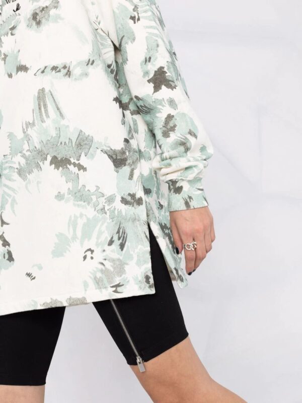 Off-White  abstract-print sweater dress - Image 3
