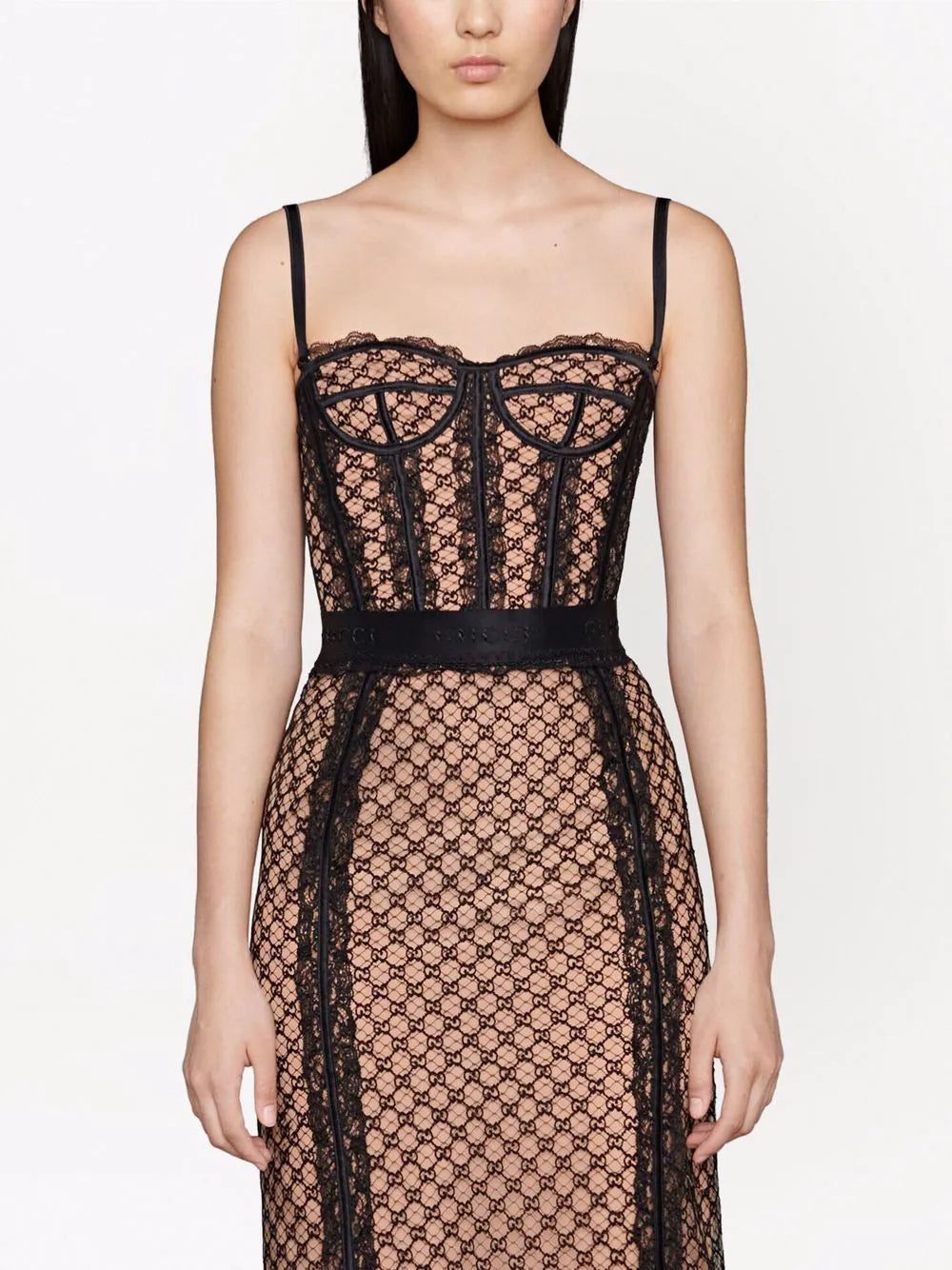 Gucci GG mesh corset top - Image 3