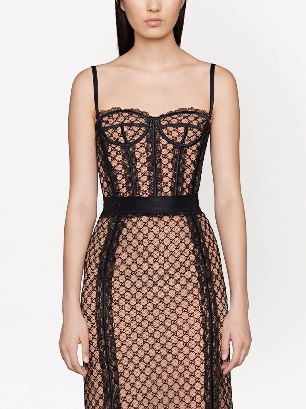 Gucci GG mesh corset top - Image 3