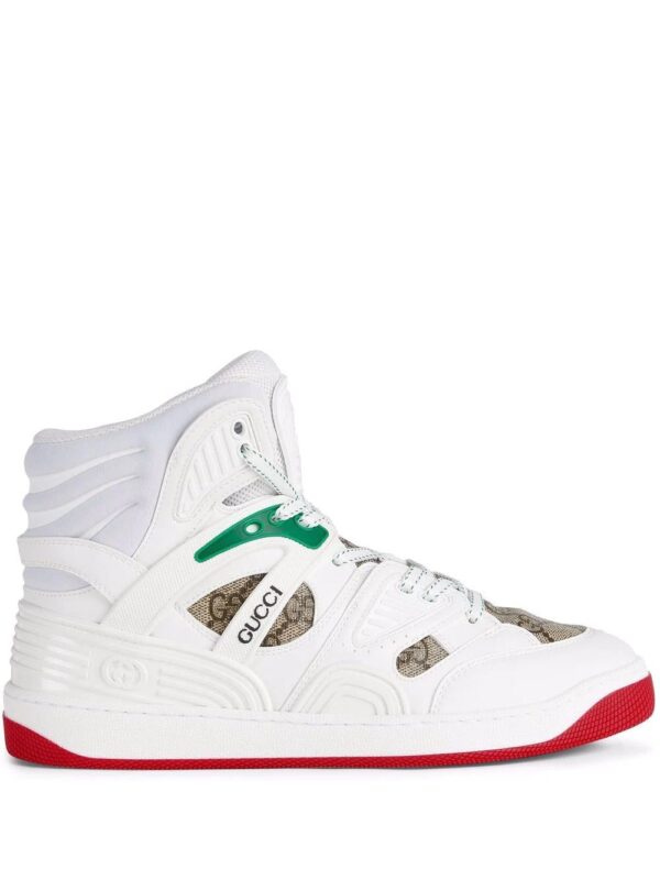 Gucci  Basket lace-up sneakers