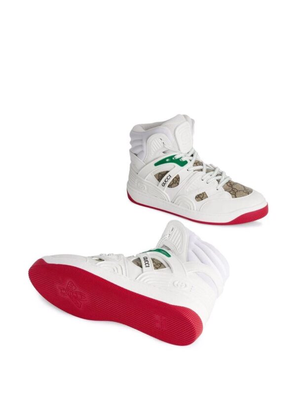 Gucci  Basket lace-up sneakers - Image 4