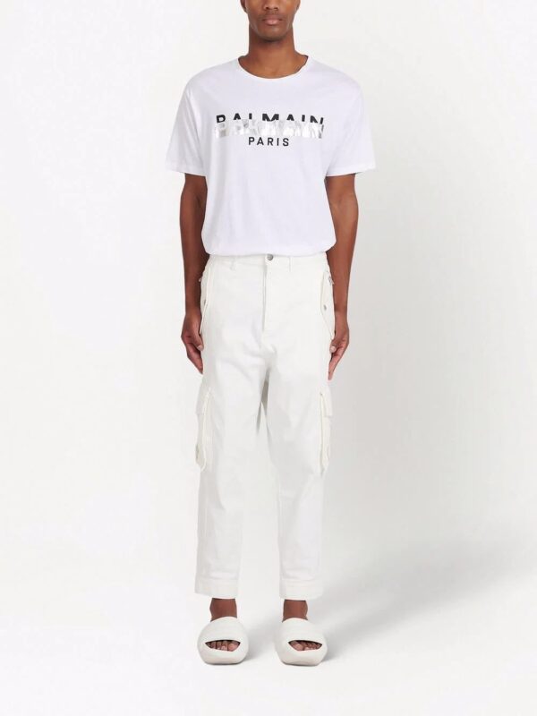 Balmain  tapered leg cargo jeans - Image 3