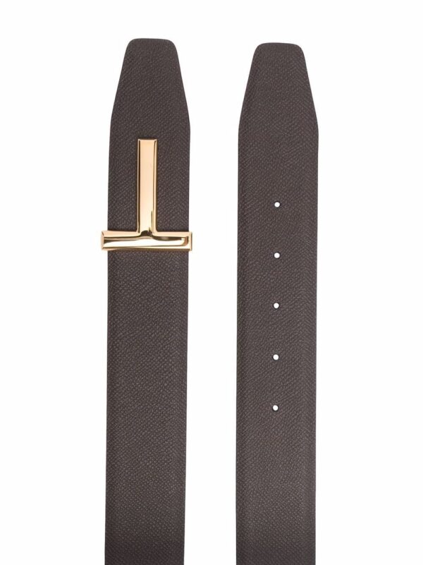 Tom Ford logo-buckle leather belt - Image 2