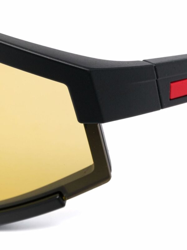 Prada Eyewear tinted visor sunglasses - Image 3