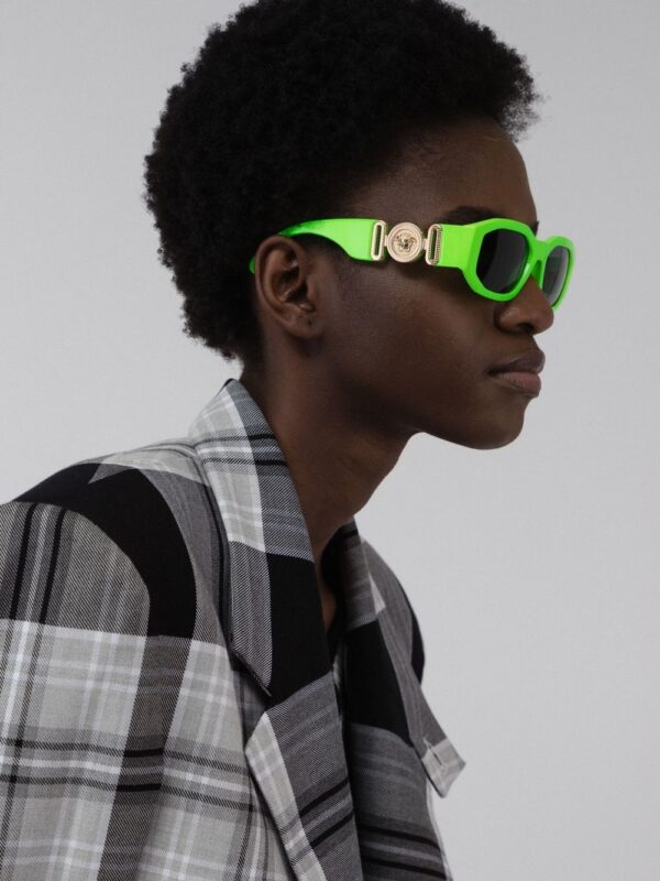 Versace Eyewear Medusa Biggie rectangle-frame sunglasses - Image 3