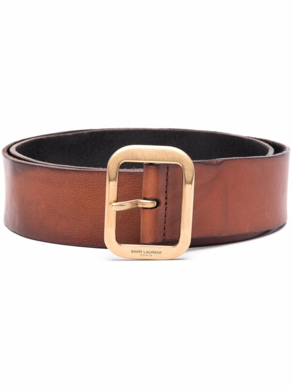Louis Vuitton  buckled leather belt