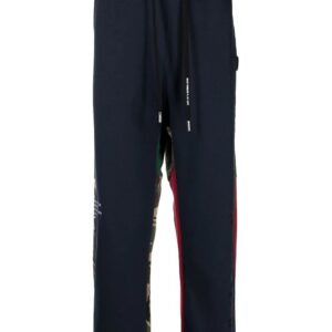 AAPE BY *A BATHING APE®  patchwork tapered track pants