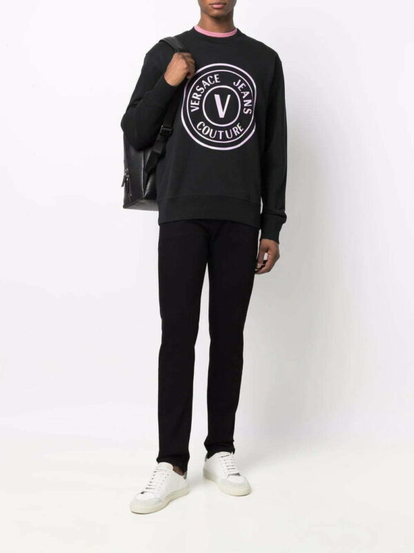 Versace Jeans Couture  V-Emblem crewneck sweatshirt - Image 2