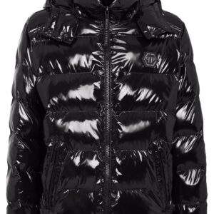 Philipp Plein  high-shine padded jacket