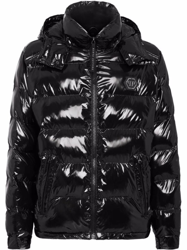 Philipp Plein  high-shine padded jacket