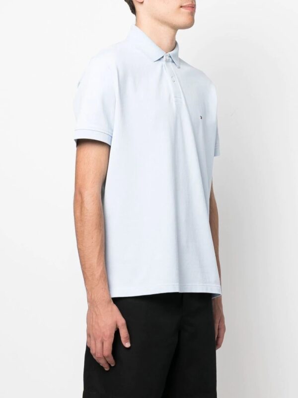 Tommy Hilfiger  logo-patch polo shirt - Image 3