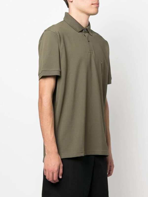 Tommy Hilfiger  logo-embroidered polo shirt - Image 3