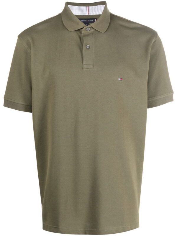 Tommy Hilfiger  logo-embroidered polo shirt