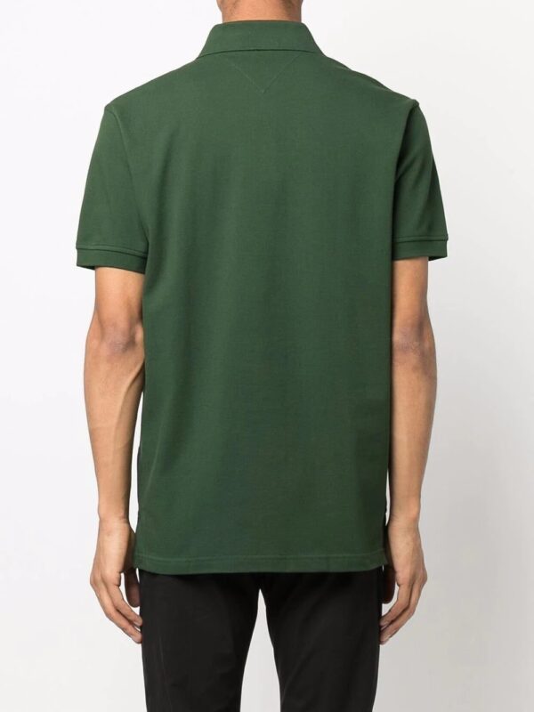 Tommy Hilfiger signature flag embroidered-logo polo shirt - Image 3