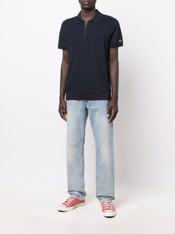 Tommy Hilfiger embossed-logo polo shirt - Image 2