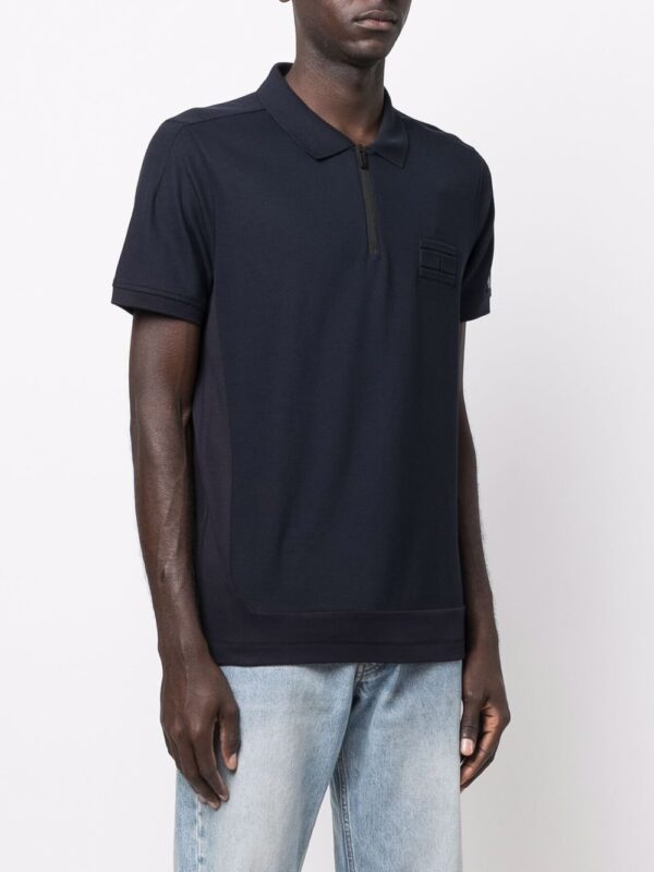 Tommy Hilfiger embossed-logo polo shirt - Image 3