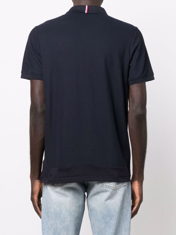 Tommy Hilfiger embossed-logo polo shirt - Image 4