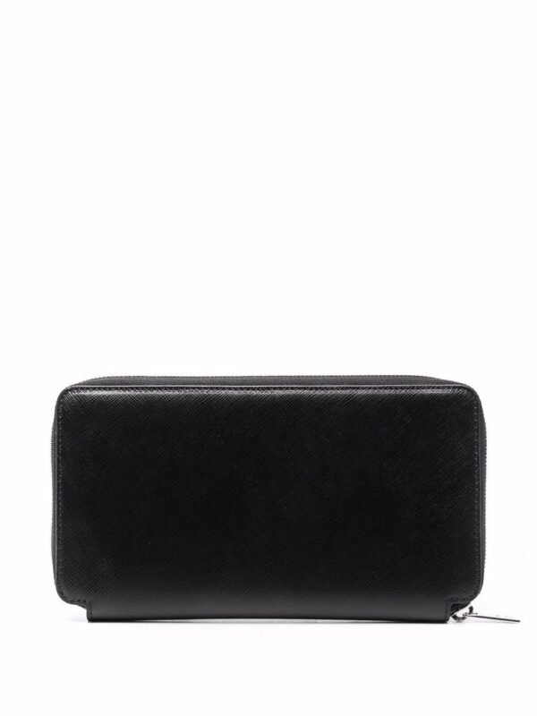 Karl Lagerfeld embossed logo continental wallet - Image 2