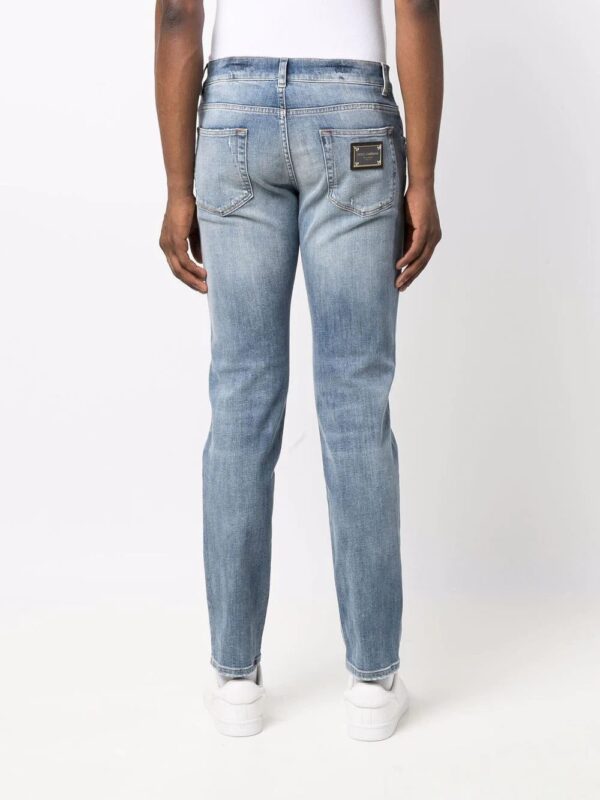 Dolce & Gabbana  distressed slim-fit jeans - Image 4