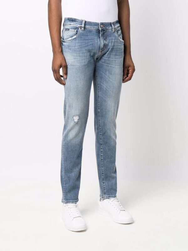 Dolce & Gabbana  distressed slim-fit jeans - Image 3