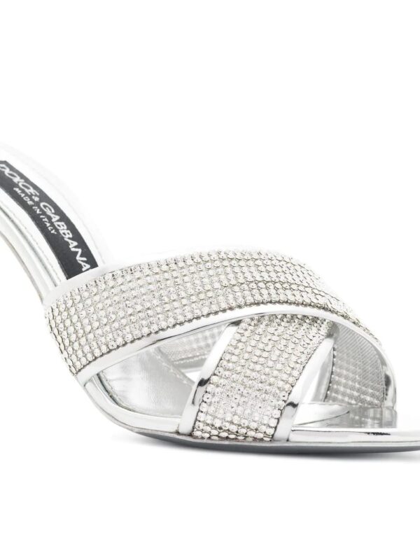 Dolce & Gabbana  Keira crystal-embellished 90mm sandals - Image 2