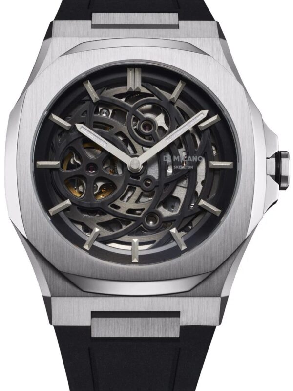 D1 Milano  Skeleton Rubber 41.5mm - Image 2