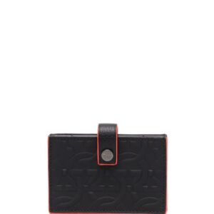 Ferragamo  logo-embossed leather cardholder