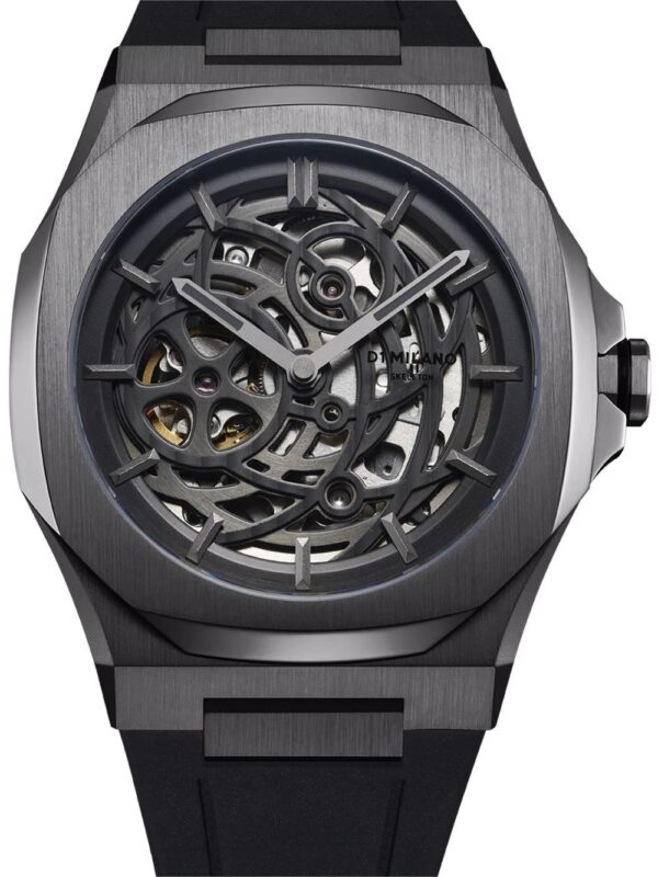 D1 Milano  Skeleton Rubber 41.5mm - Image 2