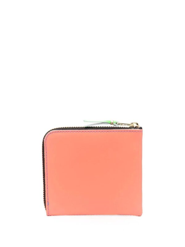 Comme Des Garçons Wallet  color-block small zip wallet - Image 2