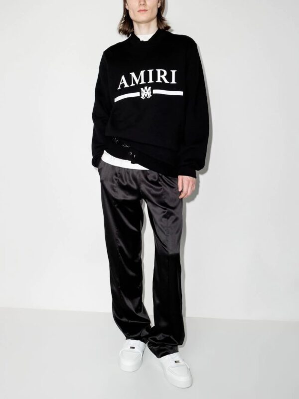 AMIRI  logo-print cotton sweatshirt - Image 4