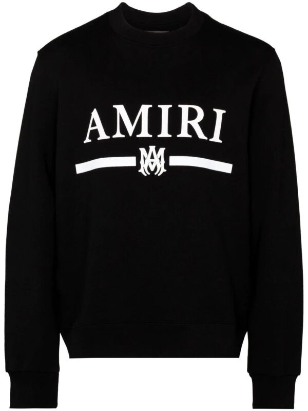 AMIRI  logo-print cotton sweatshirt