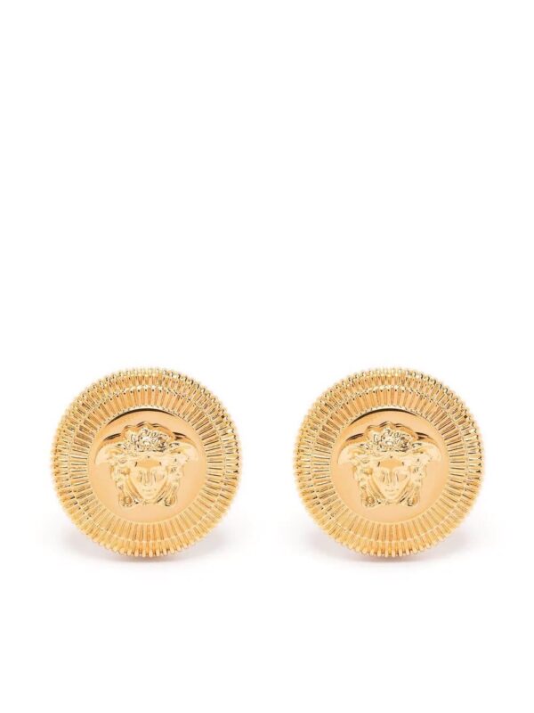 Versace  Medusa-detail stud earrings