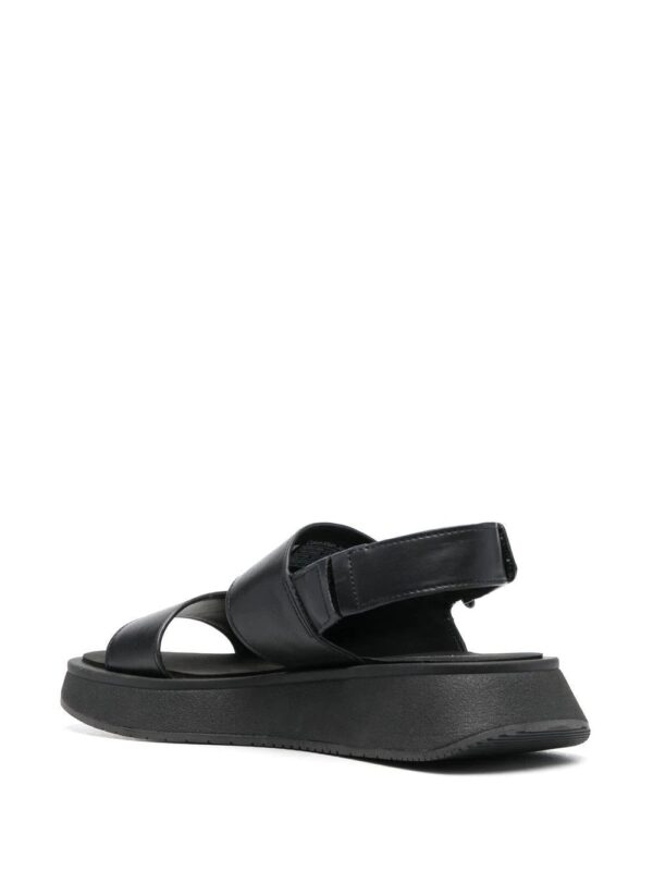 Calvin Klein  logo-print leather slingback sandals - Image 3