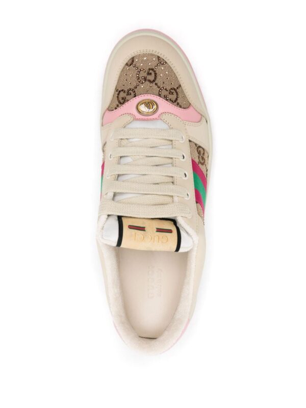Gucci Screener panelled sneakers - Image 4