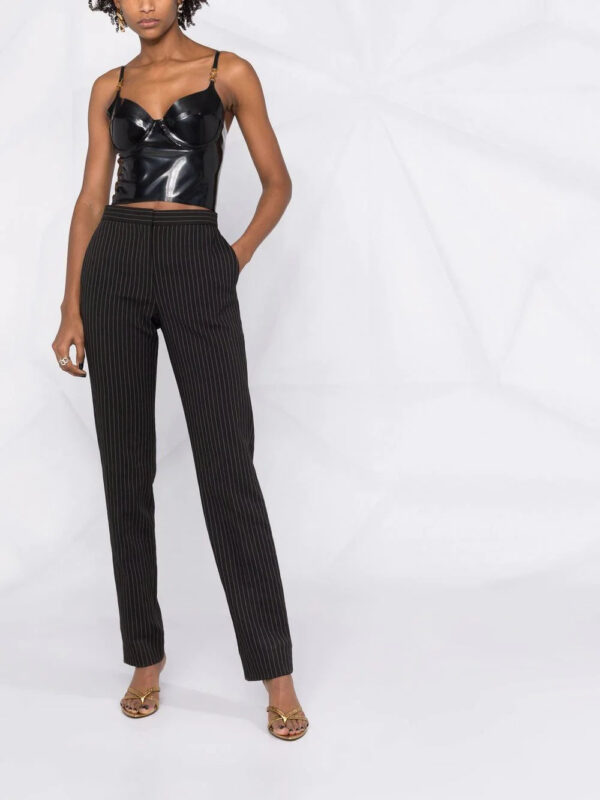 Versace  latex bustier top - Image 2